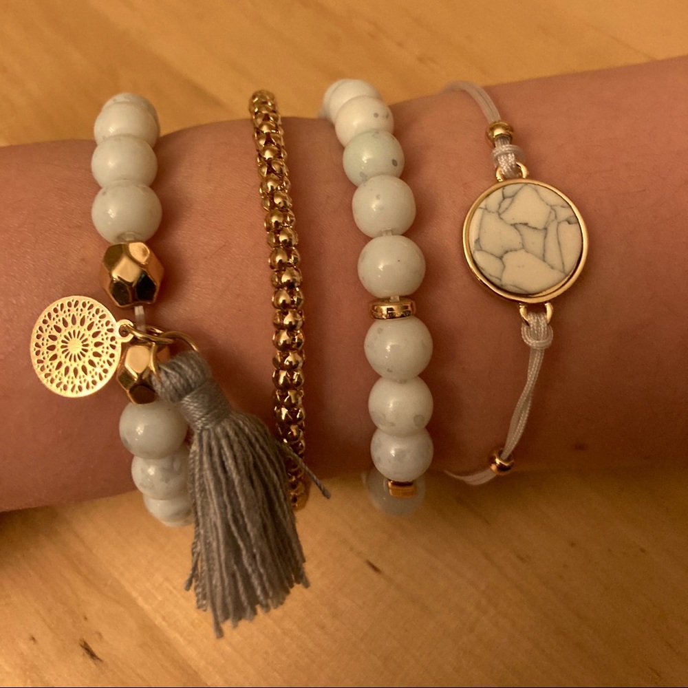 NWT Amelia Rue Cora 4-piece Bracelet Set